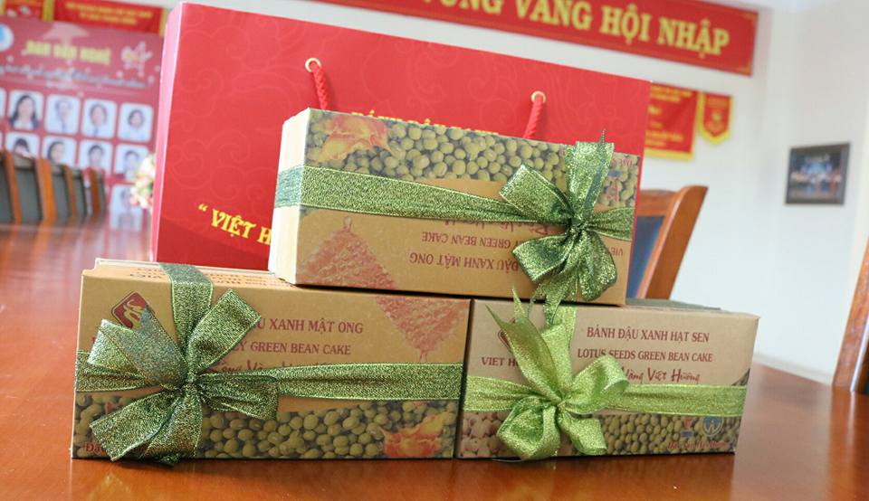 Banh dau xanh mat ong tai Hai Duong