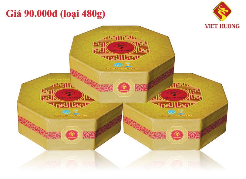 Bánh đậu xanh hộp bát giác
